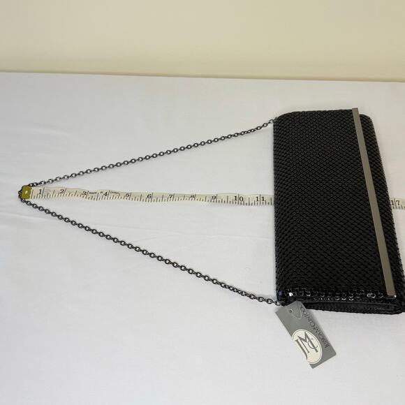 Jessica McClintock Evening Bag | Black Paillette | Dressy Clutch Handbag | NWT - Picture 9 of 9